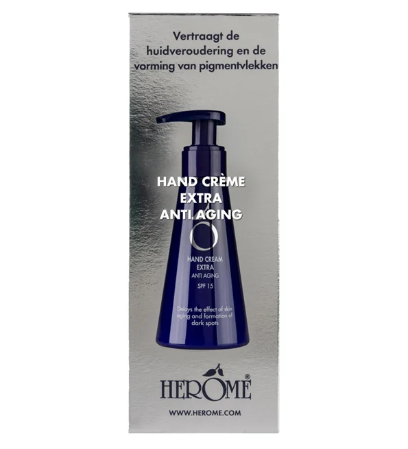 Herome Creme Mains Anti Age Anti Pigmentation Collagene Vitamine A Retinol 120 Ml