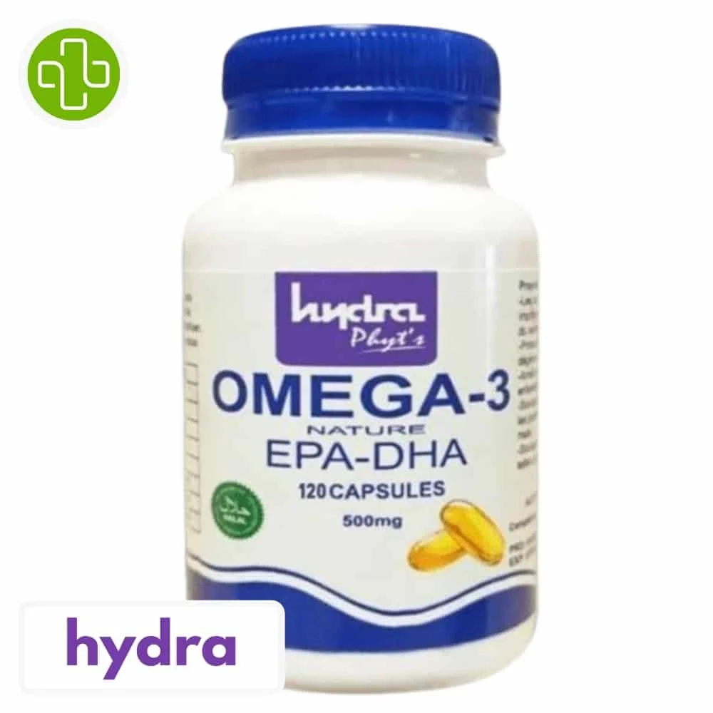 Hydra Plus Omega 3 Nature Epa Dha 500mg 120 Capsules