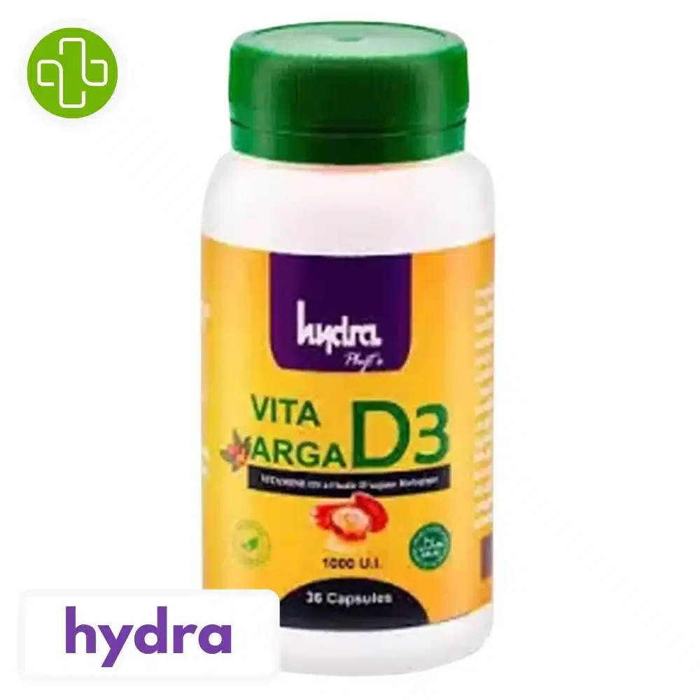 Hydra Plus Vita Arga D3 60 Gelules