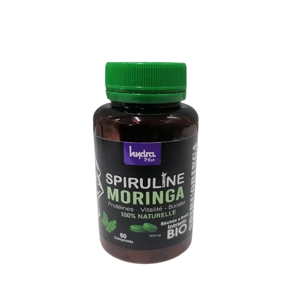 Hydra Plus Spiruline Moringa 120 Cps