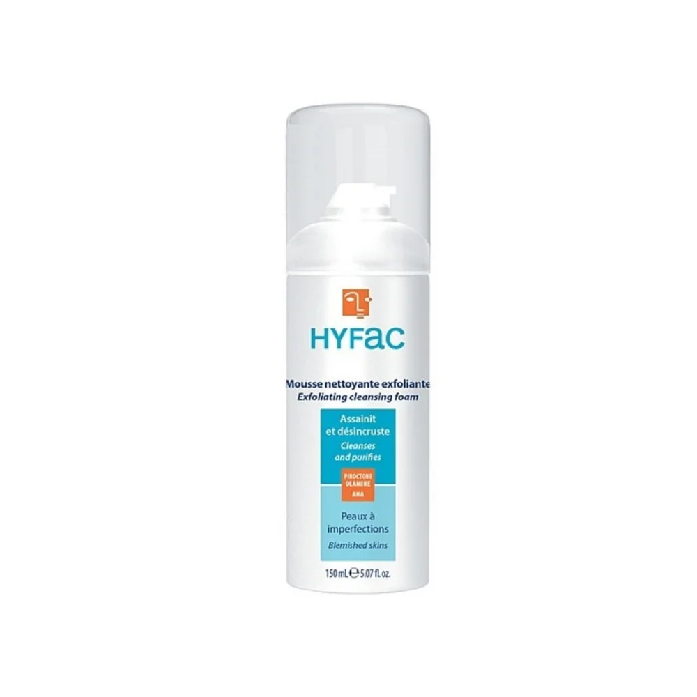 Hyfac Mousse Nettoyante Exfoliante 150ml