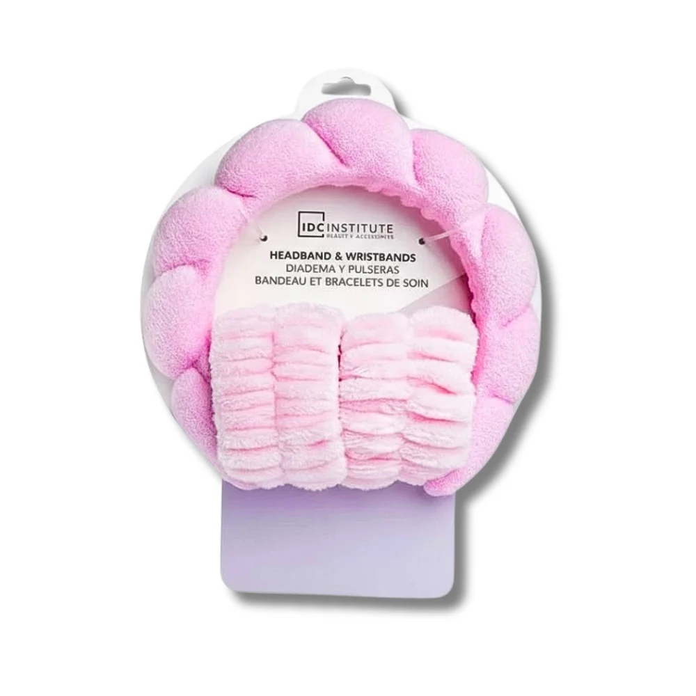 Idc Institute Skincare Headband And Wristband
