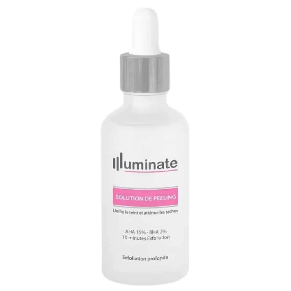 Illuminate Solution De Peeling Unifiante Anti Taches Aha15 Et Bha 2 30ml