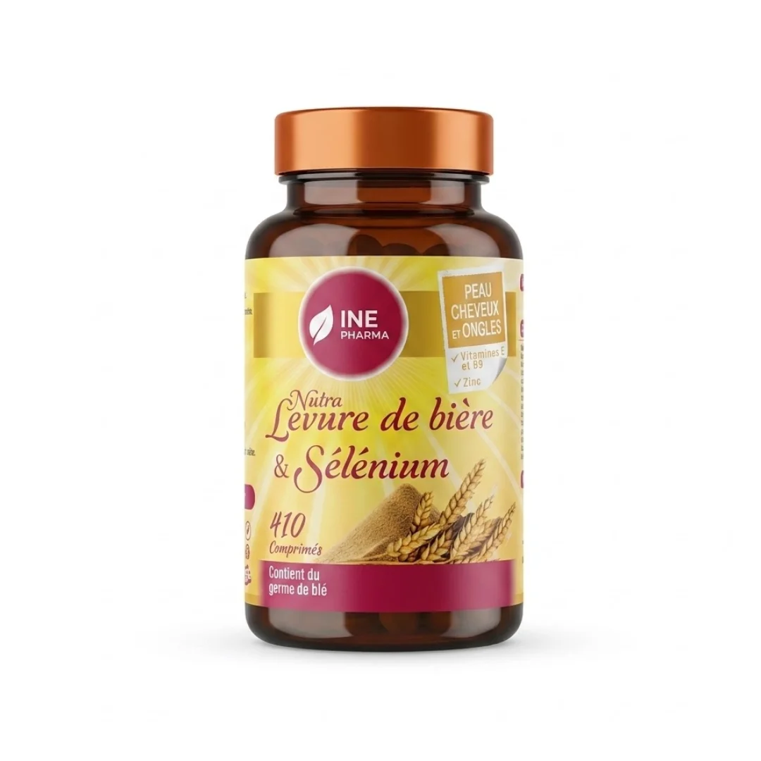 Ine Pharma Levure De Biere Selenium 410 Comprimes