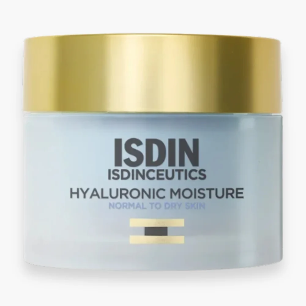 Isdin Isdinceutics Hyaluronic Moisture Creme Hydratante Peau Normale A Seche 50g Destockage
