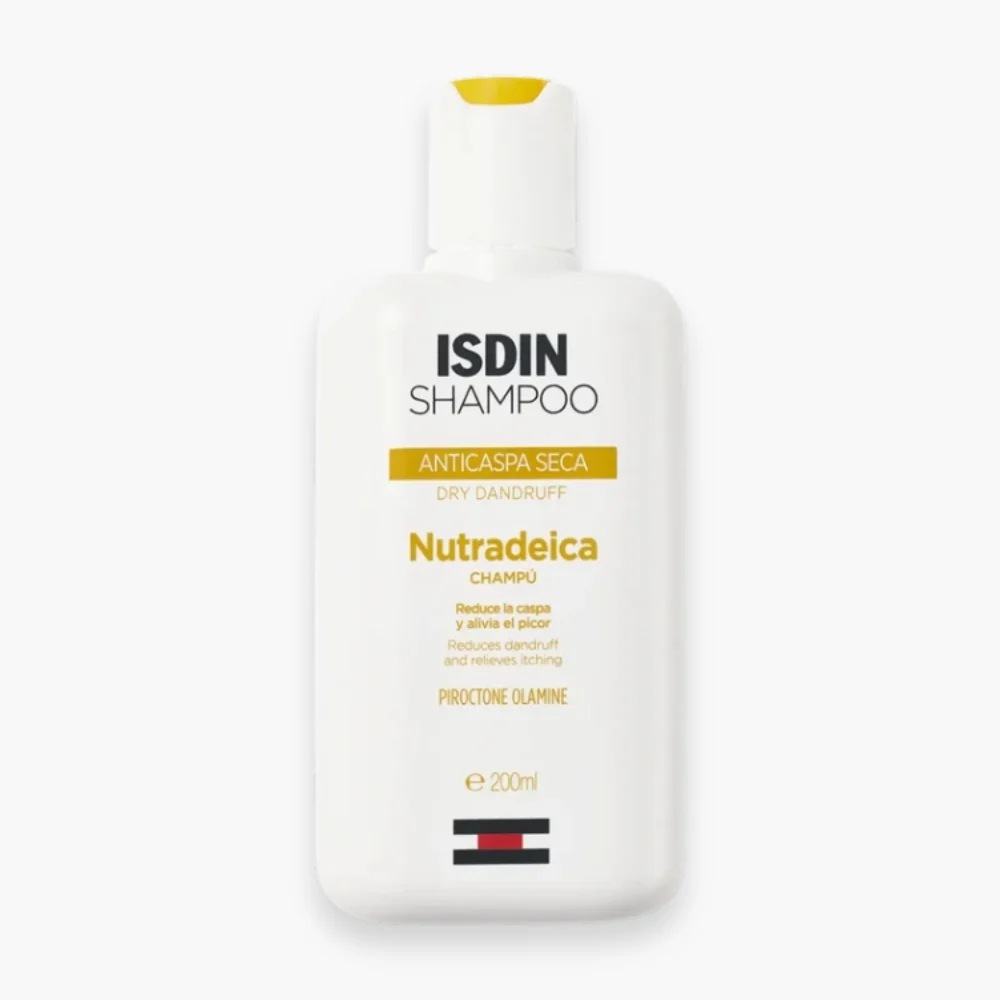 Isdin Shampoo Shampoing Nutradeica Antipelliculaire Pellicules Seches 200ml