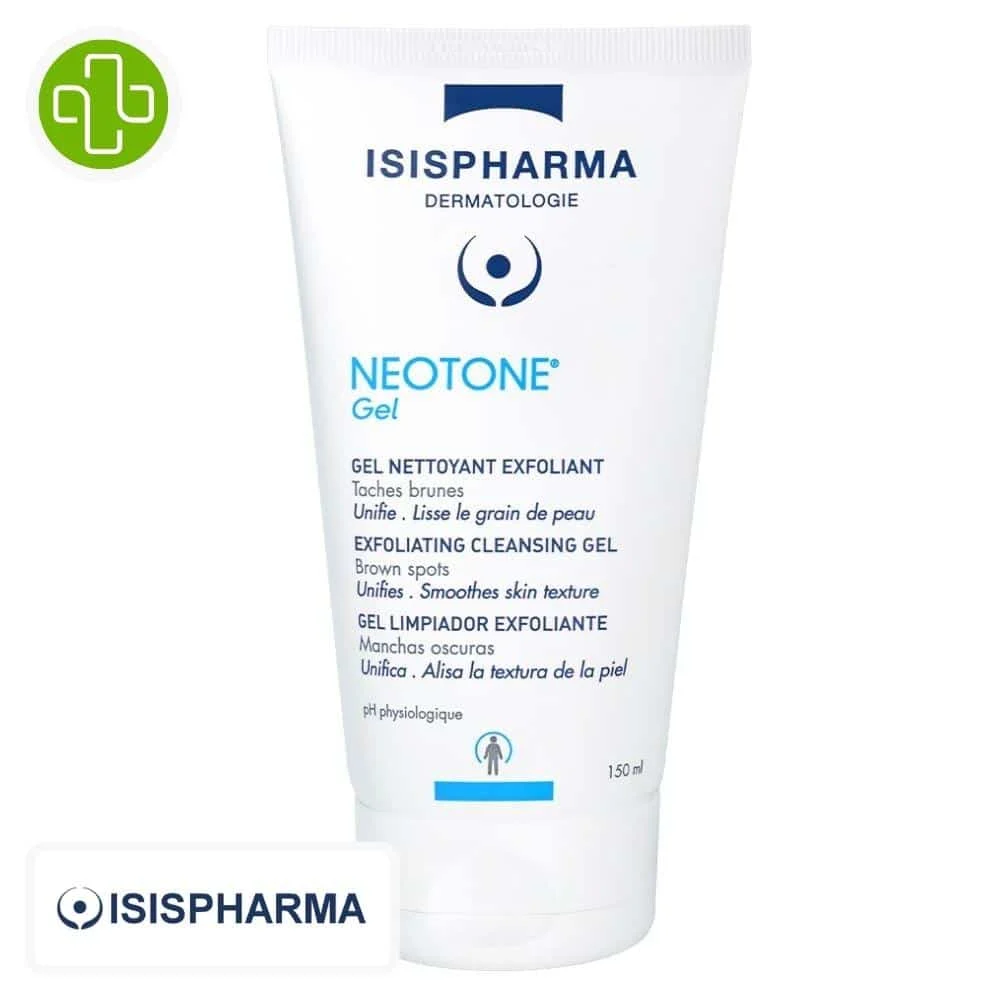 Isispharma Neotone Gel Nettoyant Exfoliant 150ml
