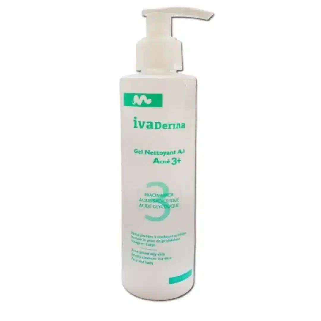 Ivaderma Gel Nettoyant Ai Acne 3 200ml