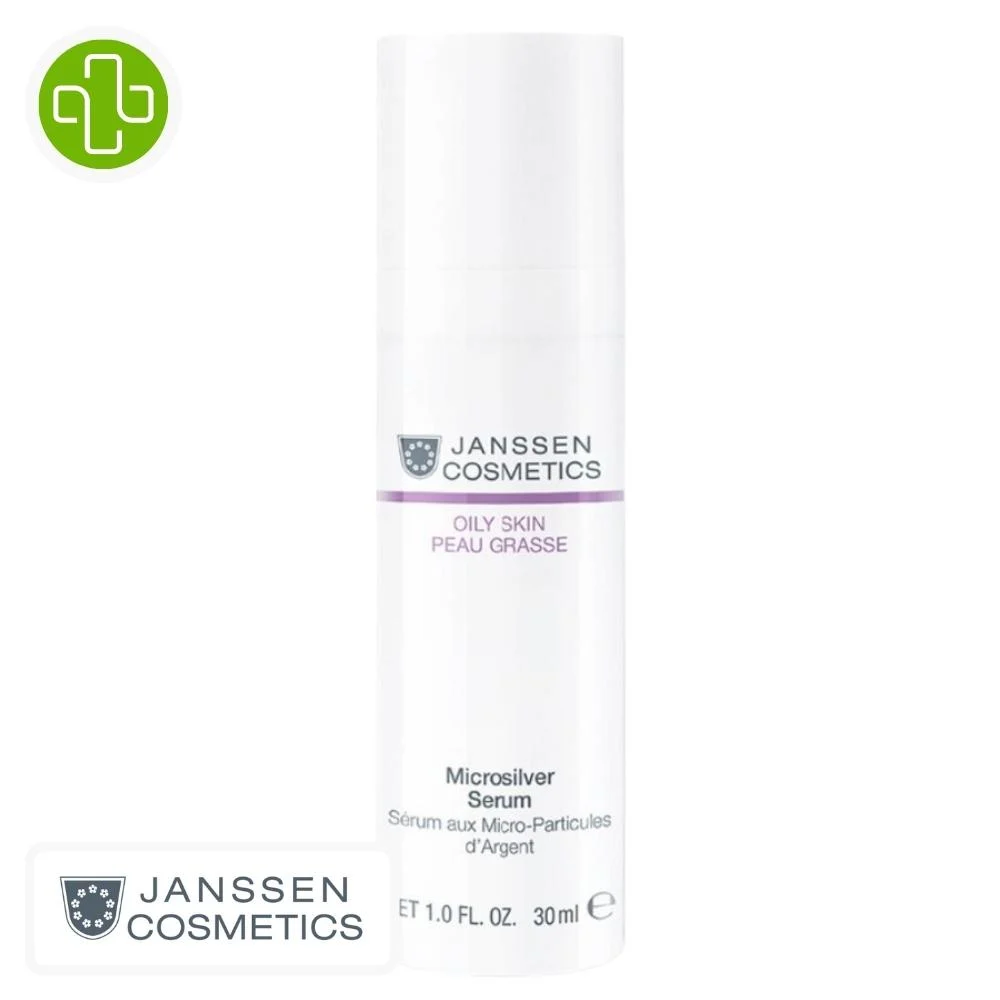 Janssen Cosmetics Peau Grasse Serum Aux Micro Particules D Argent 30ml