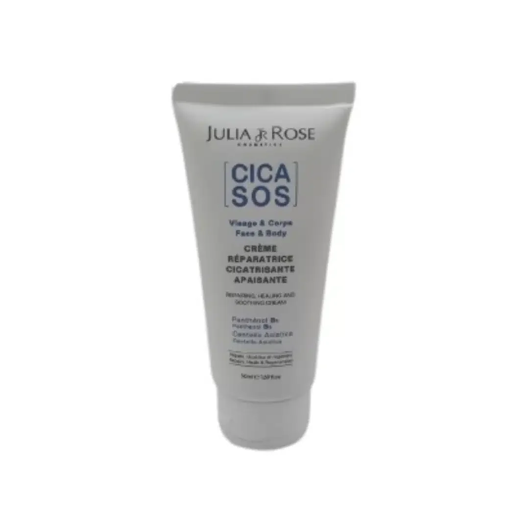 Julia Rose Cica Sos Creme Reparatrice Cicatrisante Apaisanteb5 50ml
