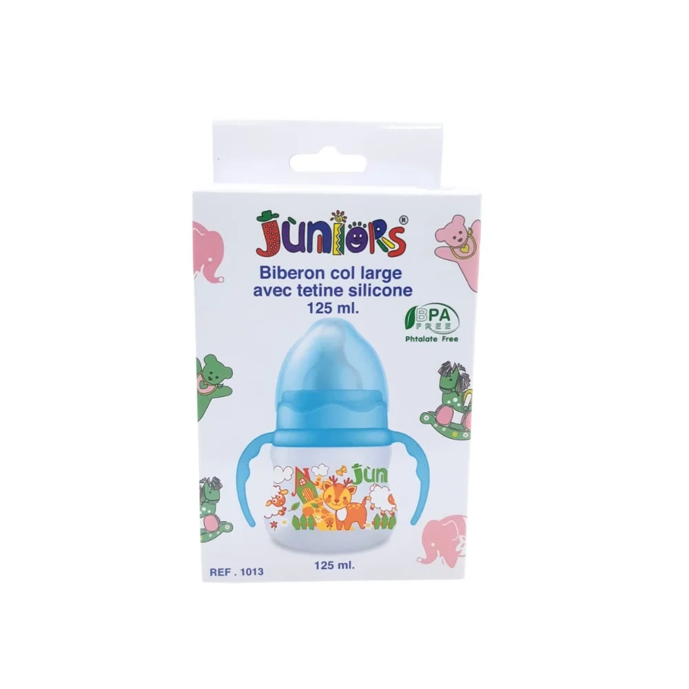 Juniors Biberons Col Large Avec Poignet 125ml
