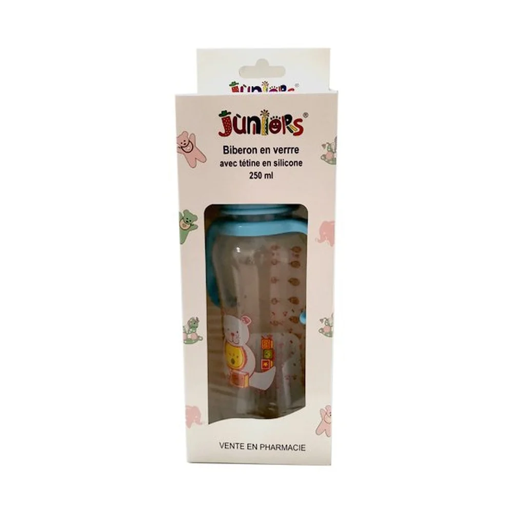 Juniors Biberons En Verrepoignet Gm 250ml Fille Gracon
