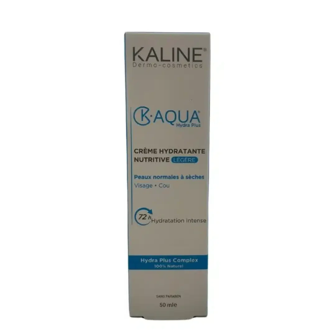 Kaline Kaqua Creme Hydratante Nutritive Legere Peaux Normal A Seches 50ml