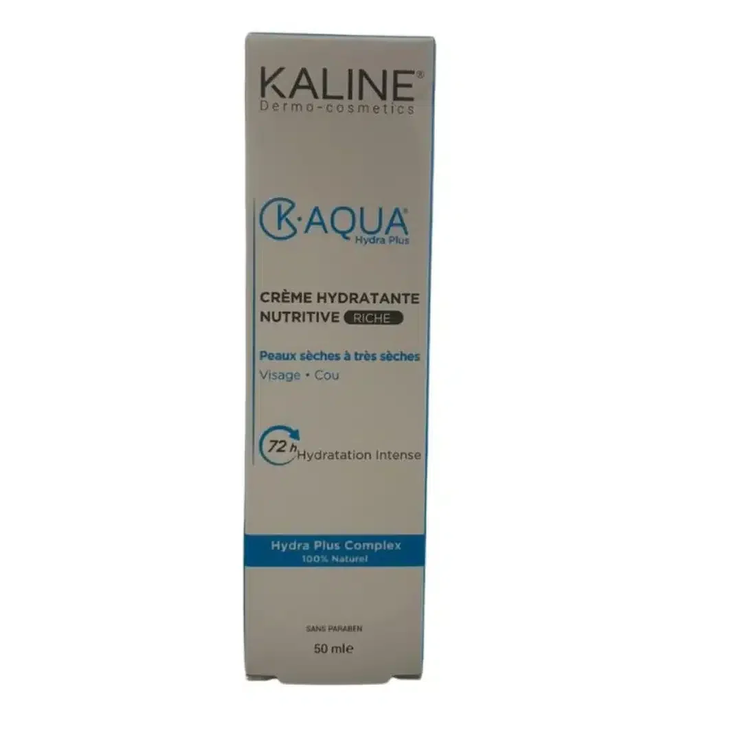 Kaline Kaqua Creme Hydratante Nutritive Riche Peaux Seches Et Tres Seches 50ml