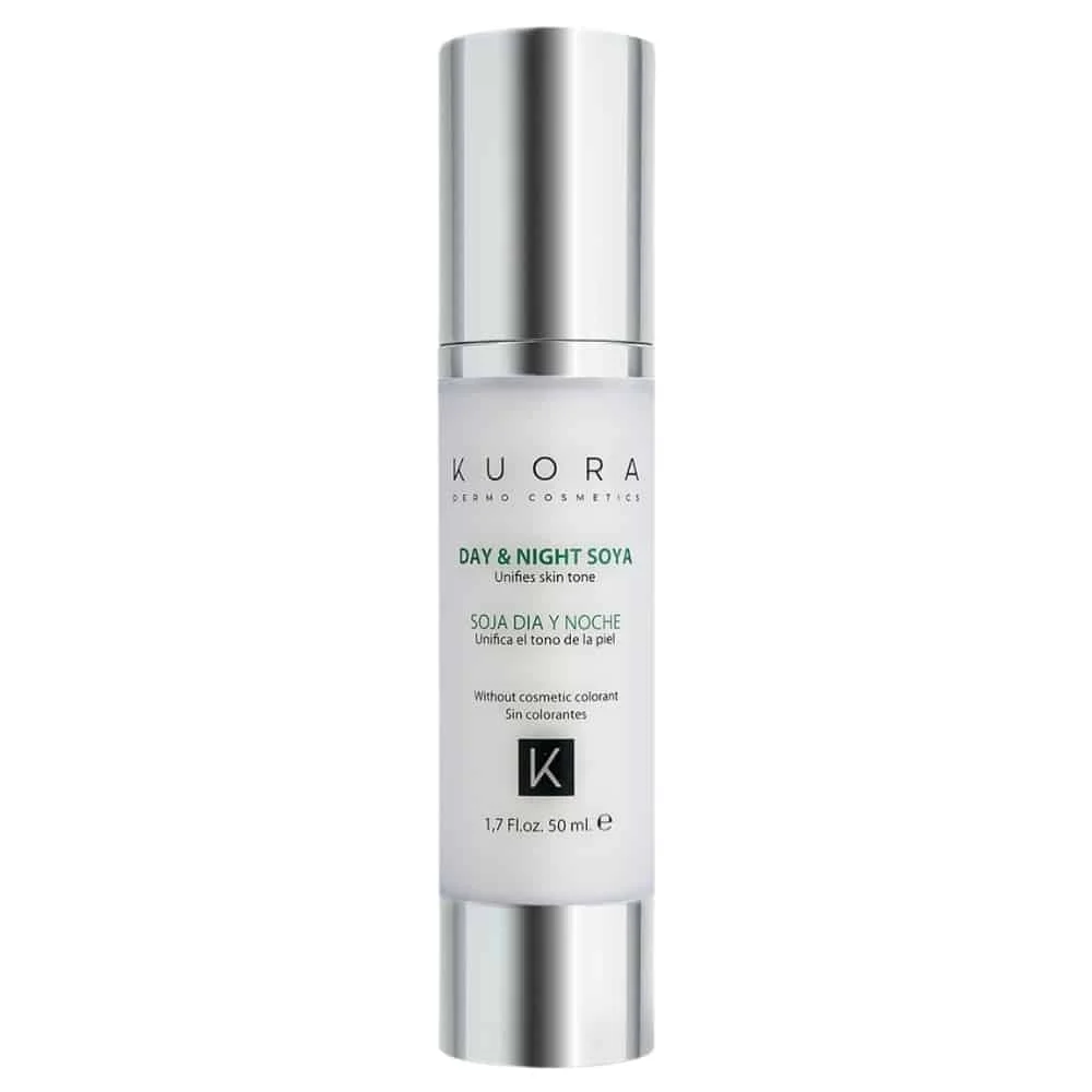 Kuora Facial Line Creme Jour Et Nuit Unifiante Au Soja 50ml