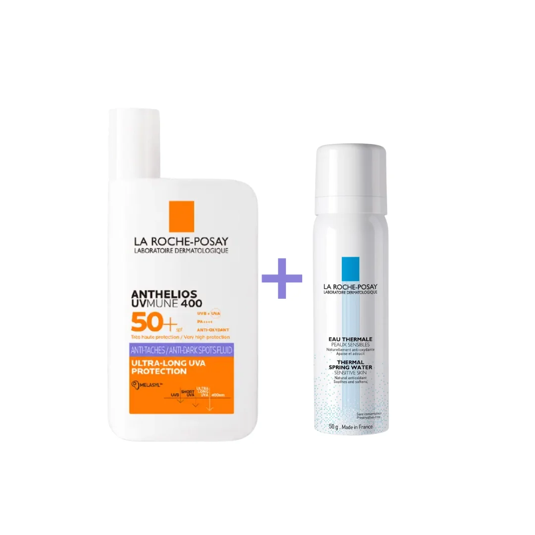 La Roche Posay Anthelios Uvmune 400 Fluide Anti Taches Spf50 50ml Eau Thermal 50ml Offerte