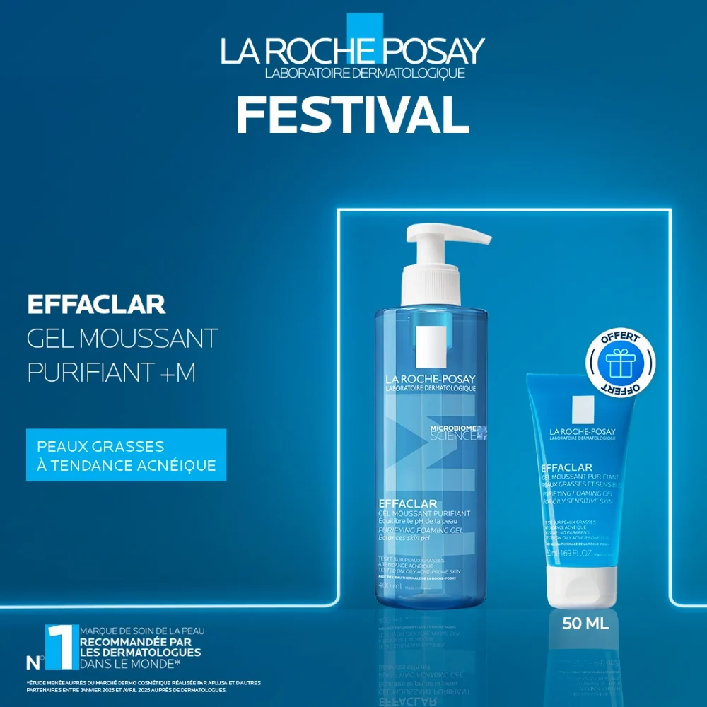 Festival La Roche Posay La Roche Posay Effaclar M Gel Moussant Purifiant 400ml