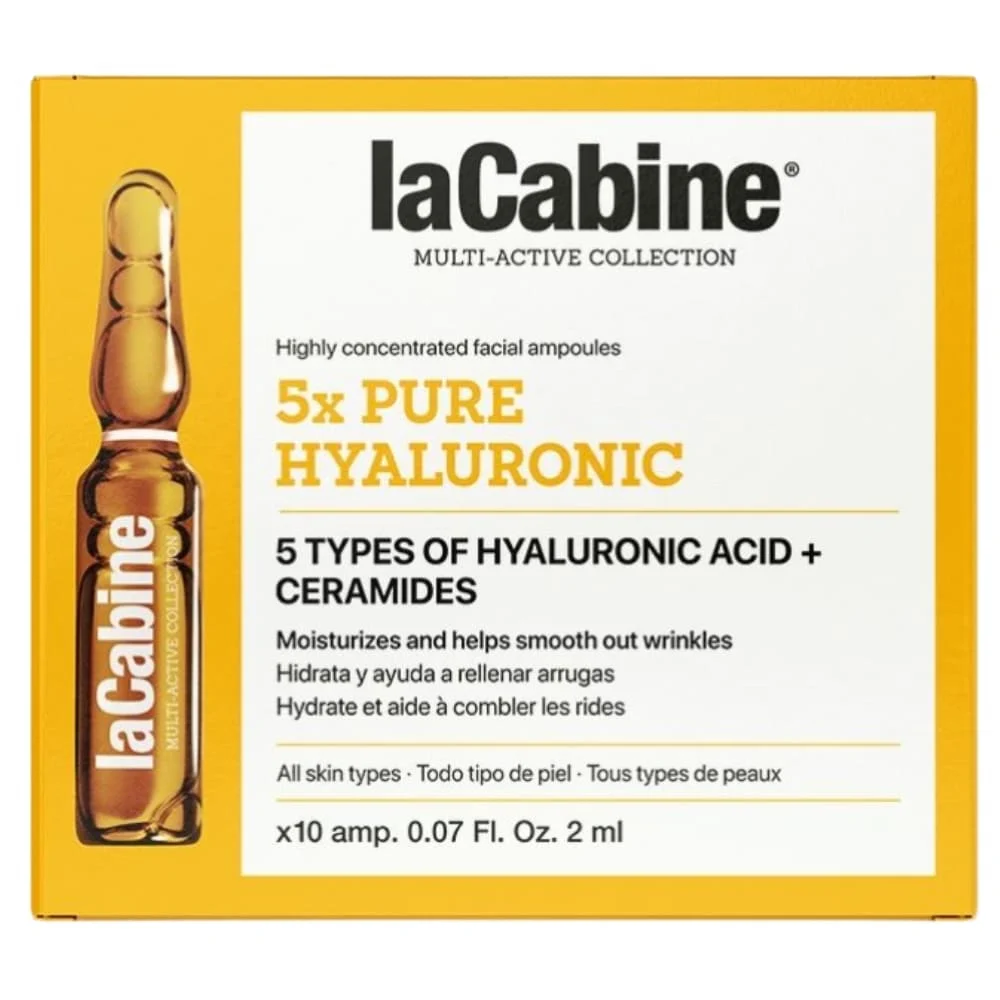 Lacabine 5x Pure Hyaluronic Ampoule 10 X 2ml