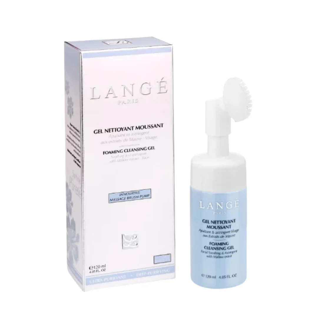 Lange Gel Nettoyant Moussant 120ml