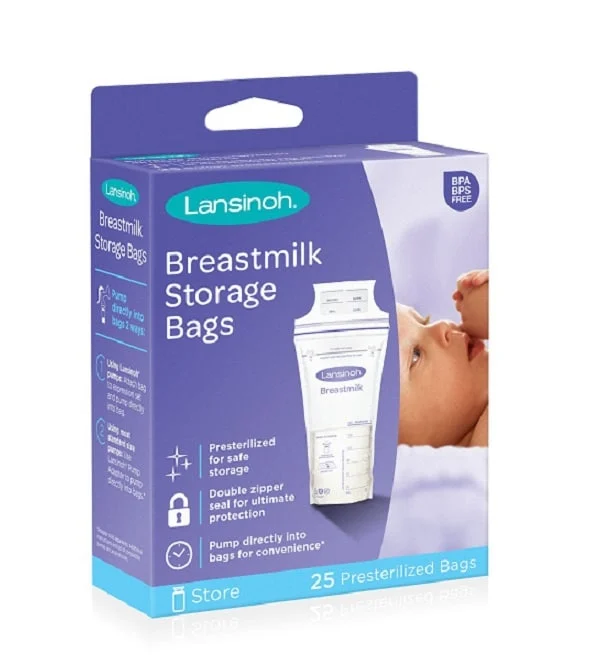 Lansinoh Sachets De Conservation Du Lait Maternel 25u