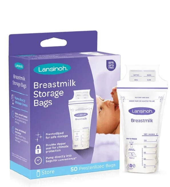 Lansinoh Sachets De Conservation Du Lait Maternel 50u