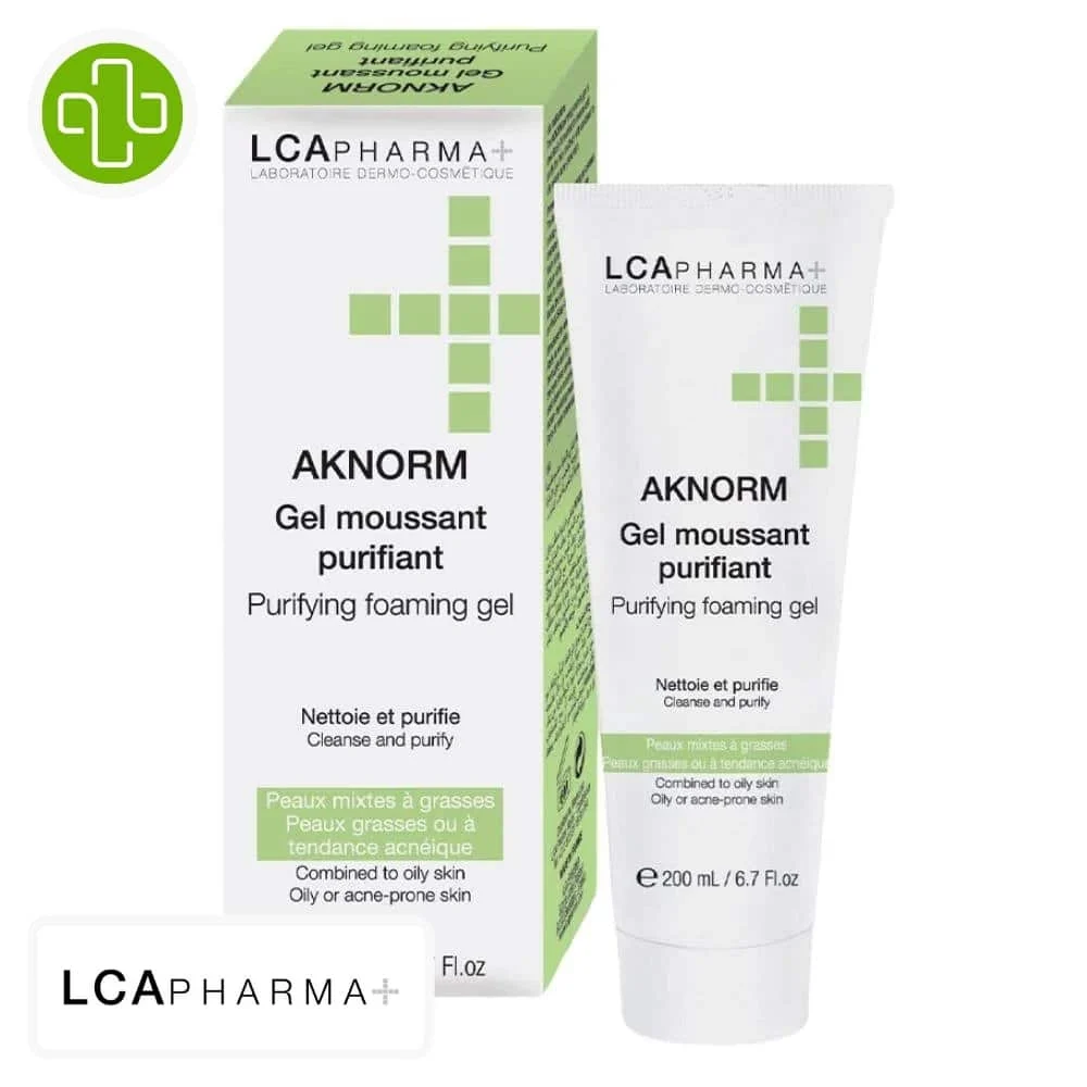 Lcapharma Arknorm Gel Moussant Purifiant 200ml