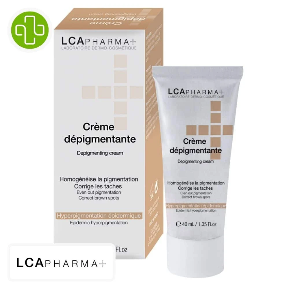 Lcapharma Creme Depigmentante Corrige Les Taches 40ml