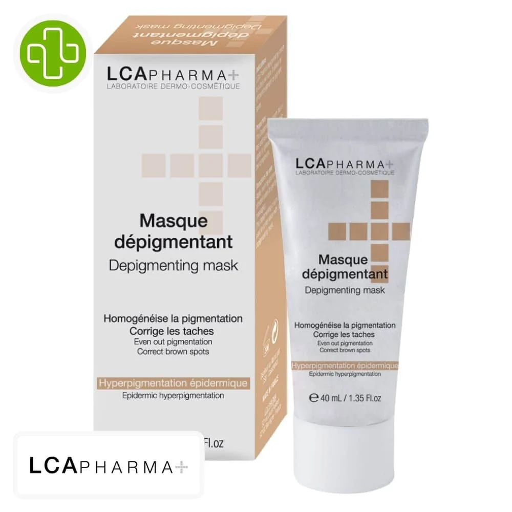 Lcapharma Masque Depigmentant Corrige Les Taches 40ml