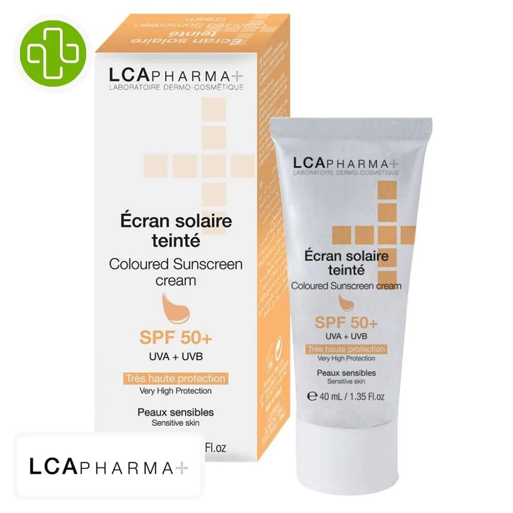 Lcapharma Ecran Solaire Teinte Spf50 40ml
