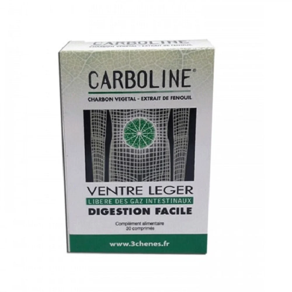 Les 3 Chenes Carboline Ventre Leger 30cps