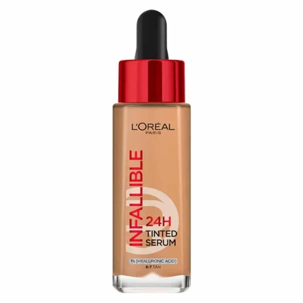 L Oreal Paris Infaillible Fond De Teint Serum Teinte 6 7 Tan 24h 30ml