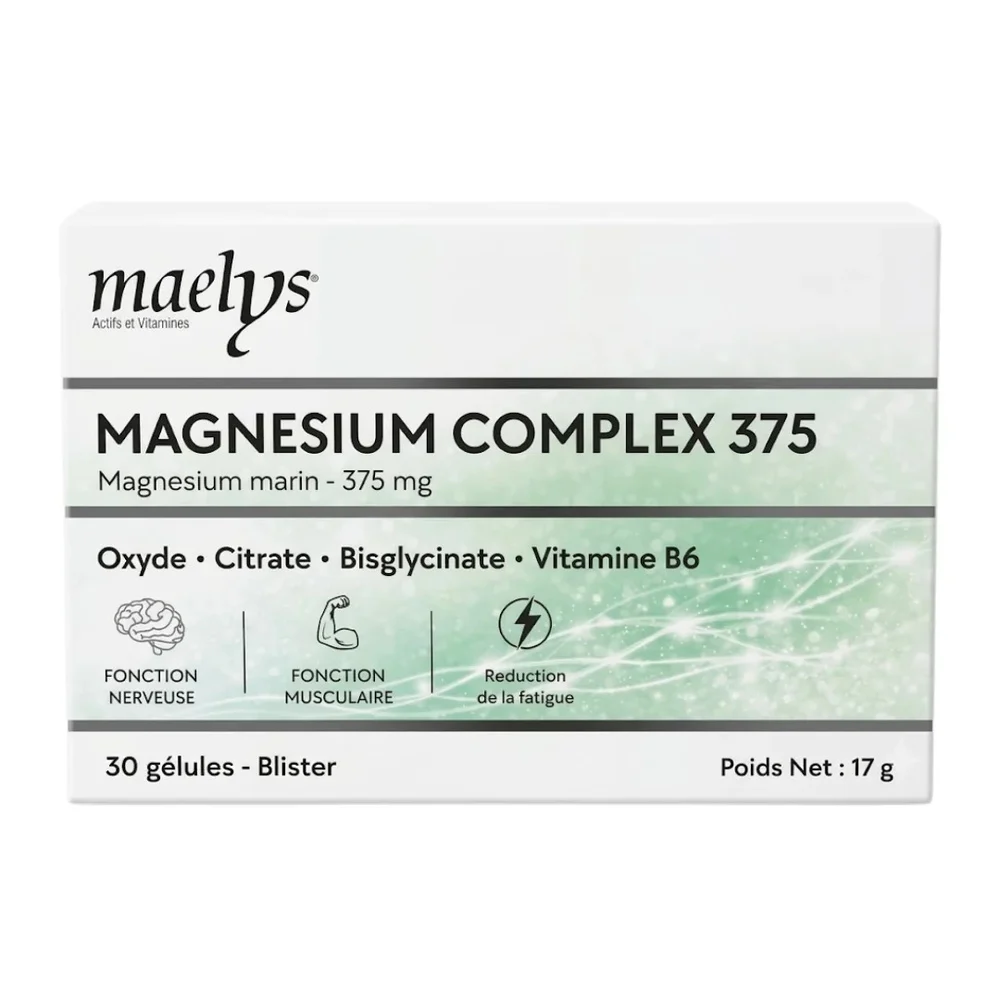Maelys Magnesium Complex 375 30gelules