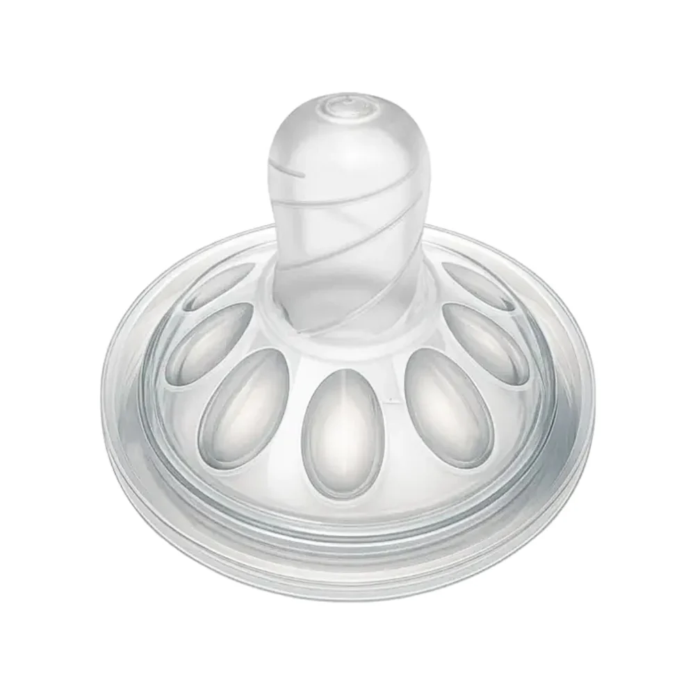 Mammia Paire Tetines En Silicone Natural 6m