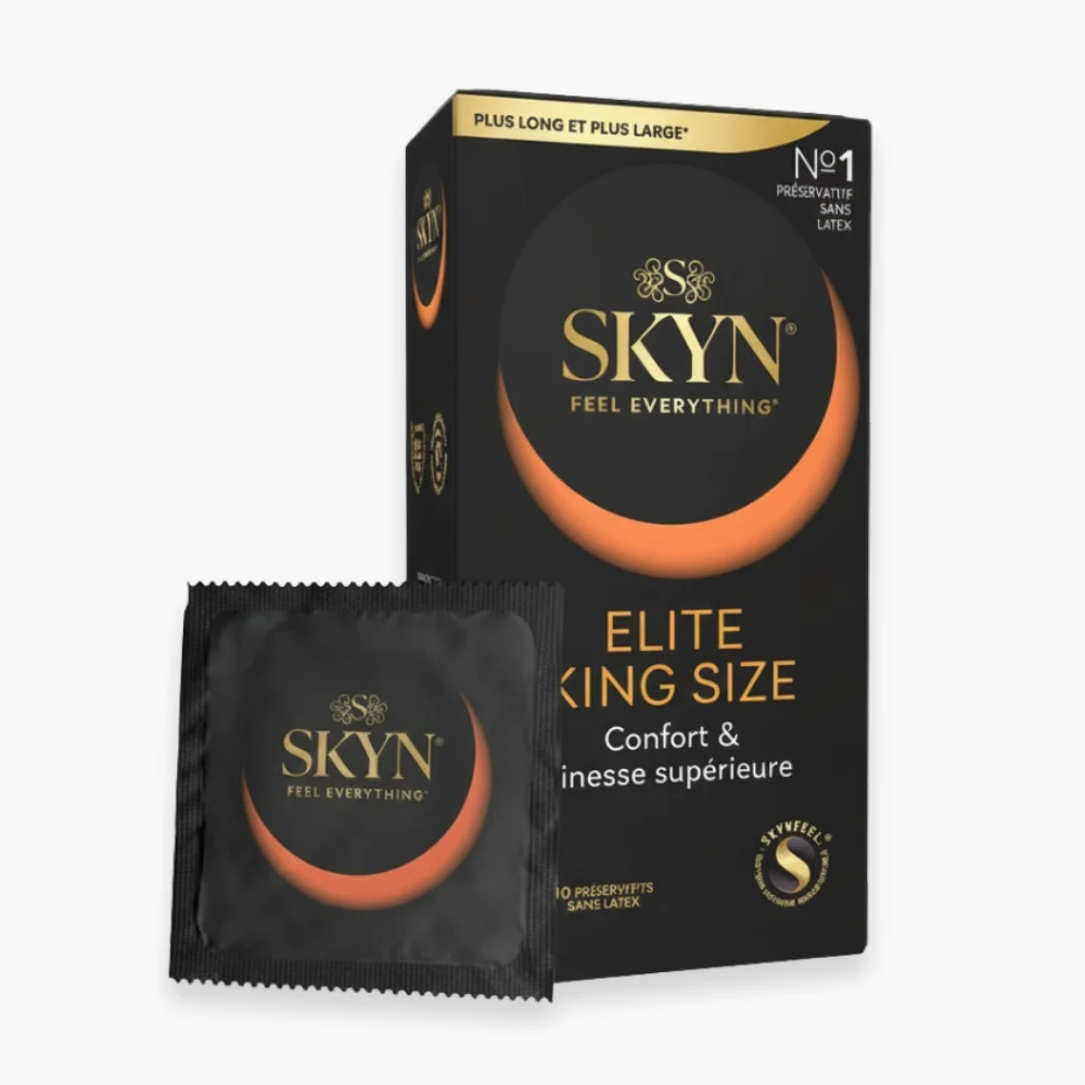 Skyn Preservatif Elite King Size Confort Finesse Superieure 10u
