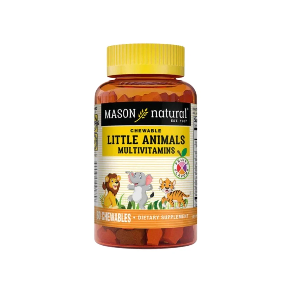 Mason Natural Little Animals Multivitamins 60 Chewables