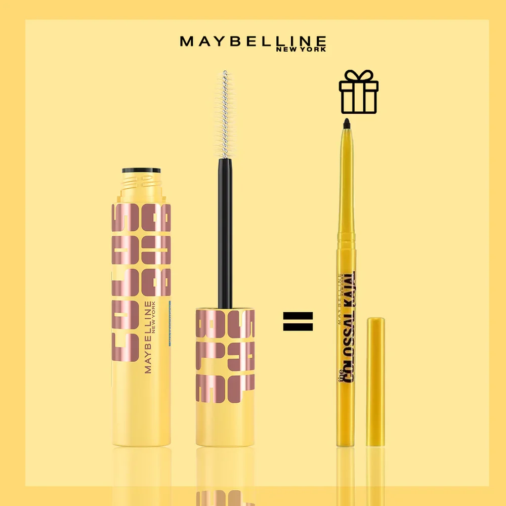 Maybelline Clossal Bubble Crayon Kajal Pack