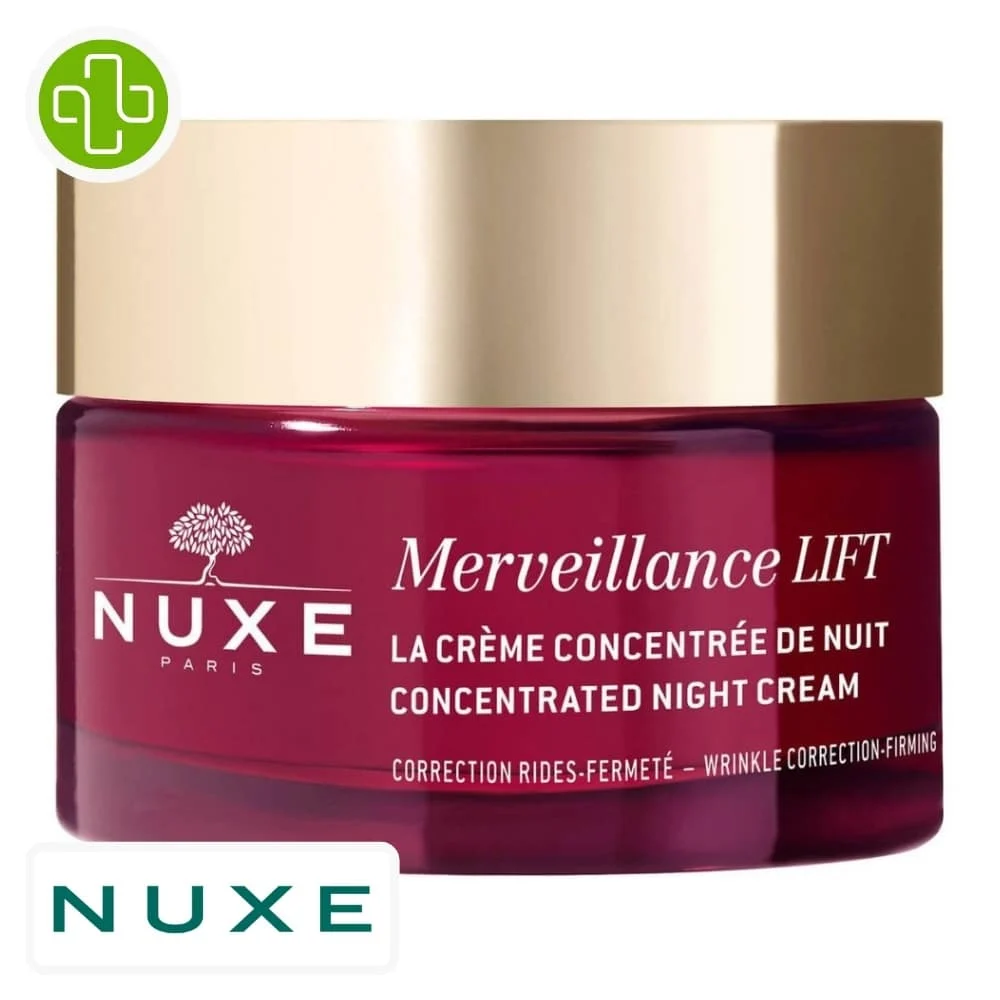 Nuxe Merveillance Lift La Creme Concentree De Nuit Rides Et Fermete 50ml