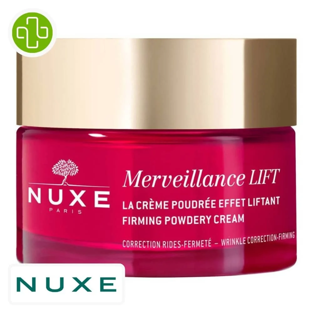 Nuxe Merveillance Lift La Creme Poudree Effet Liftant Rides Et Fermete 50ml