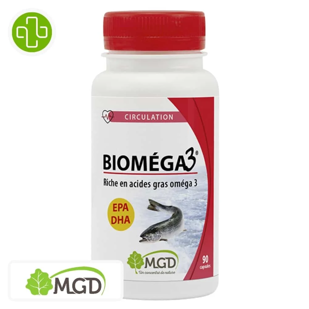 Mgd Nature Circulation Biomega 3 Epa Dha 90 Capsules