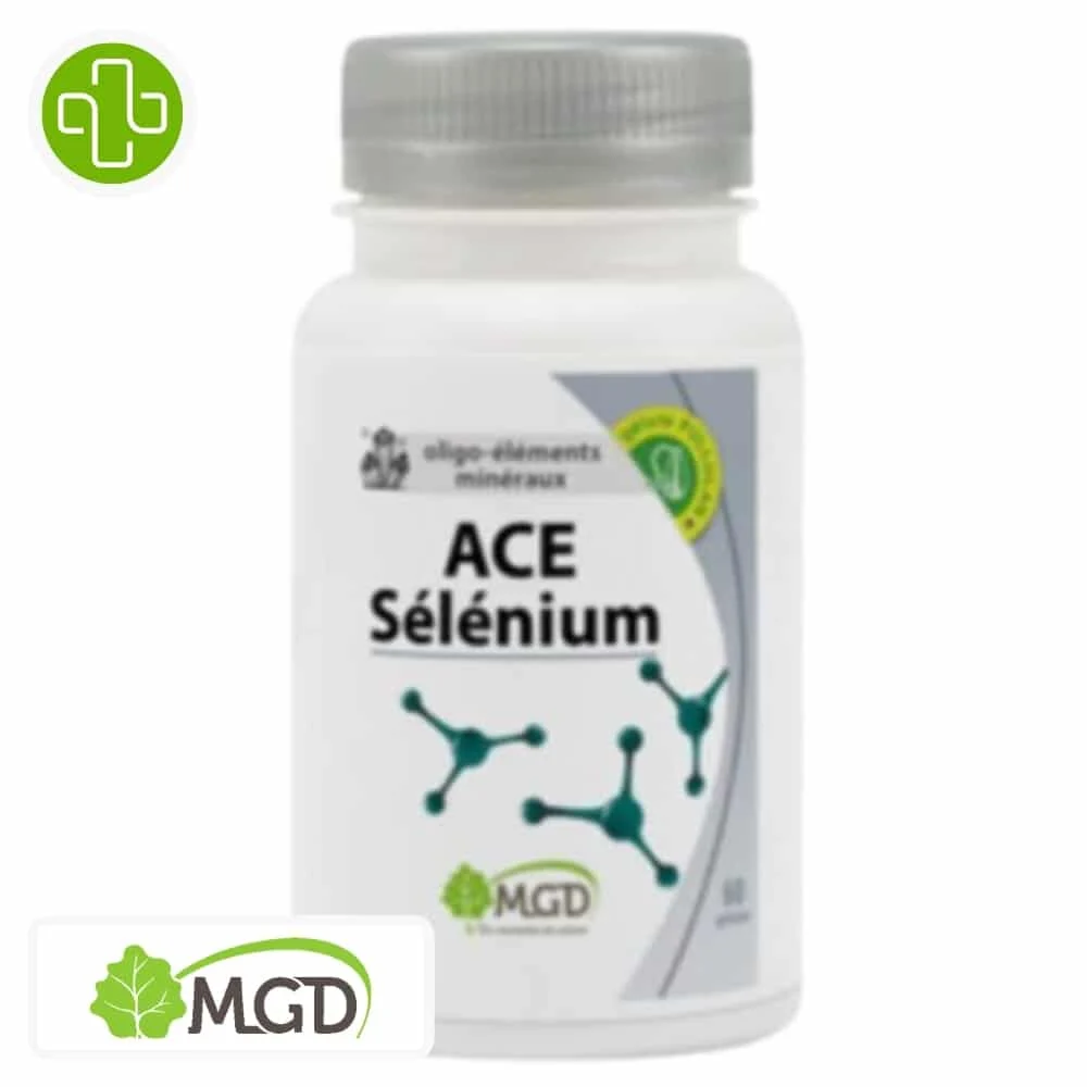 Mgd Nature Oligo Elements Mineraux Ace Et Selenium 60 Gelules