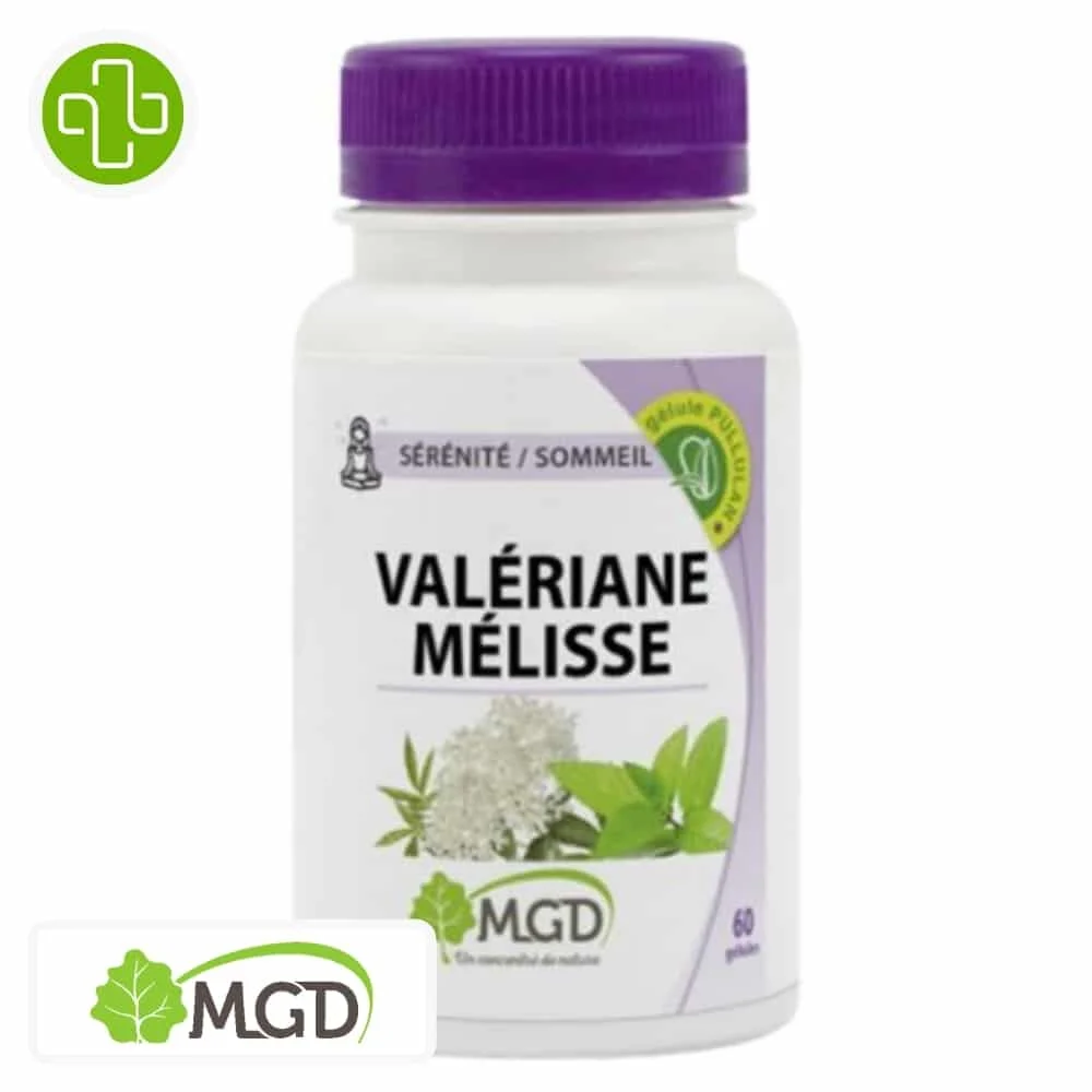 Mgd Nature Serenite Sommeil Valeriane Et Melisse 60 Gelules