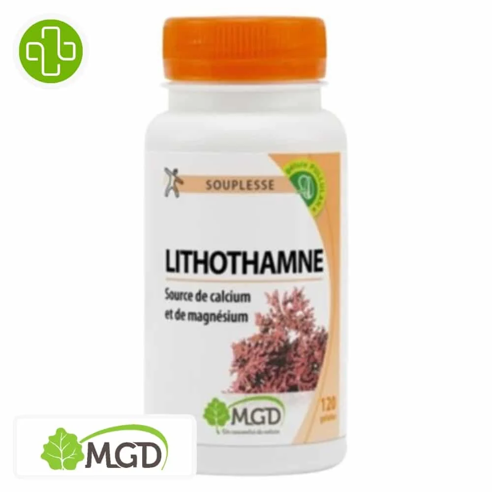 Mgd Nature Souplesse Lithothamne 120 Gelules