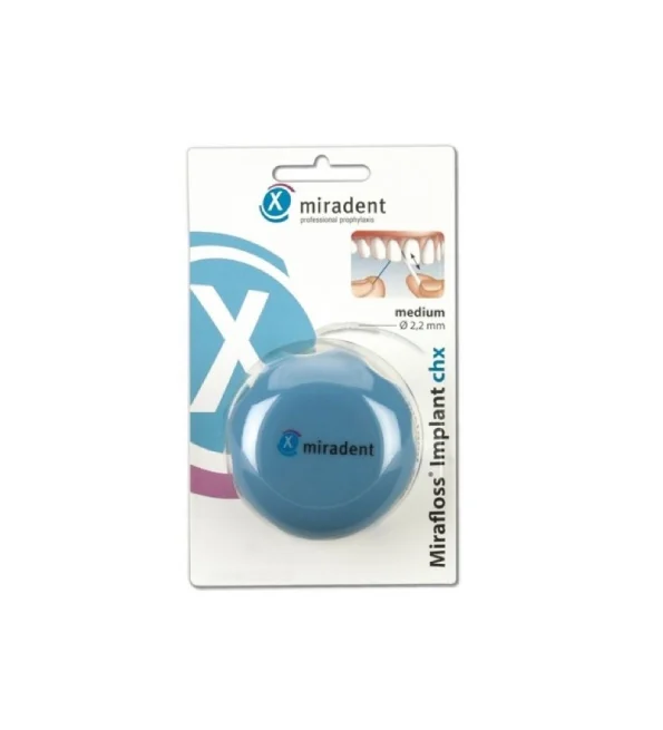 Miradent Mirafloss Implant Chx Medium
