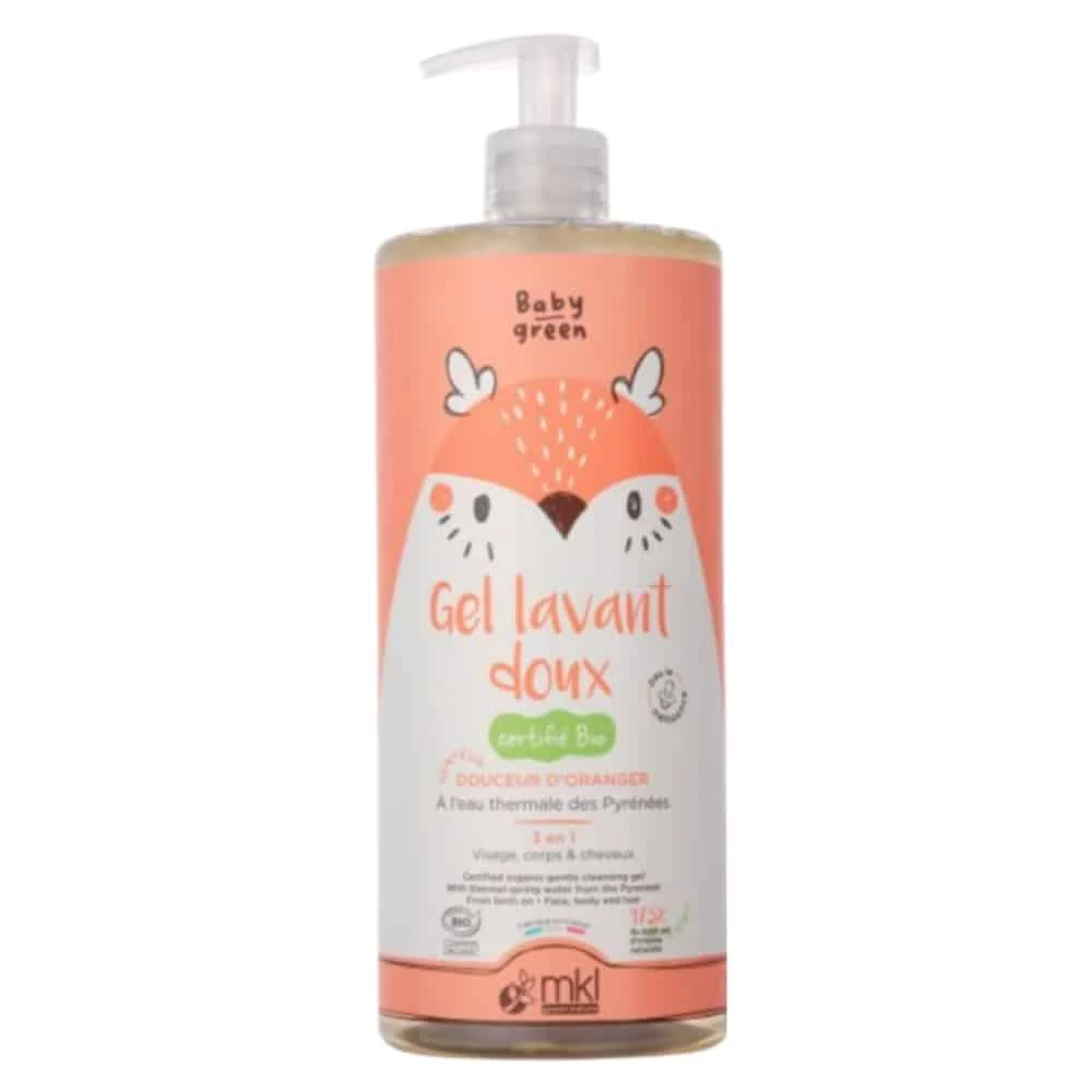 Mkl Baby Green Gel Lavant Doux Bio 1l