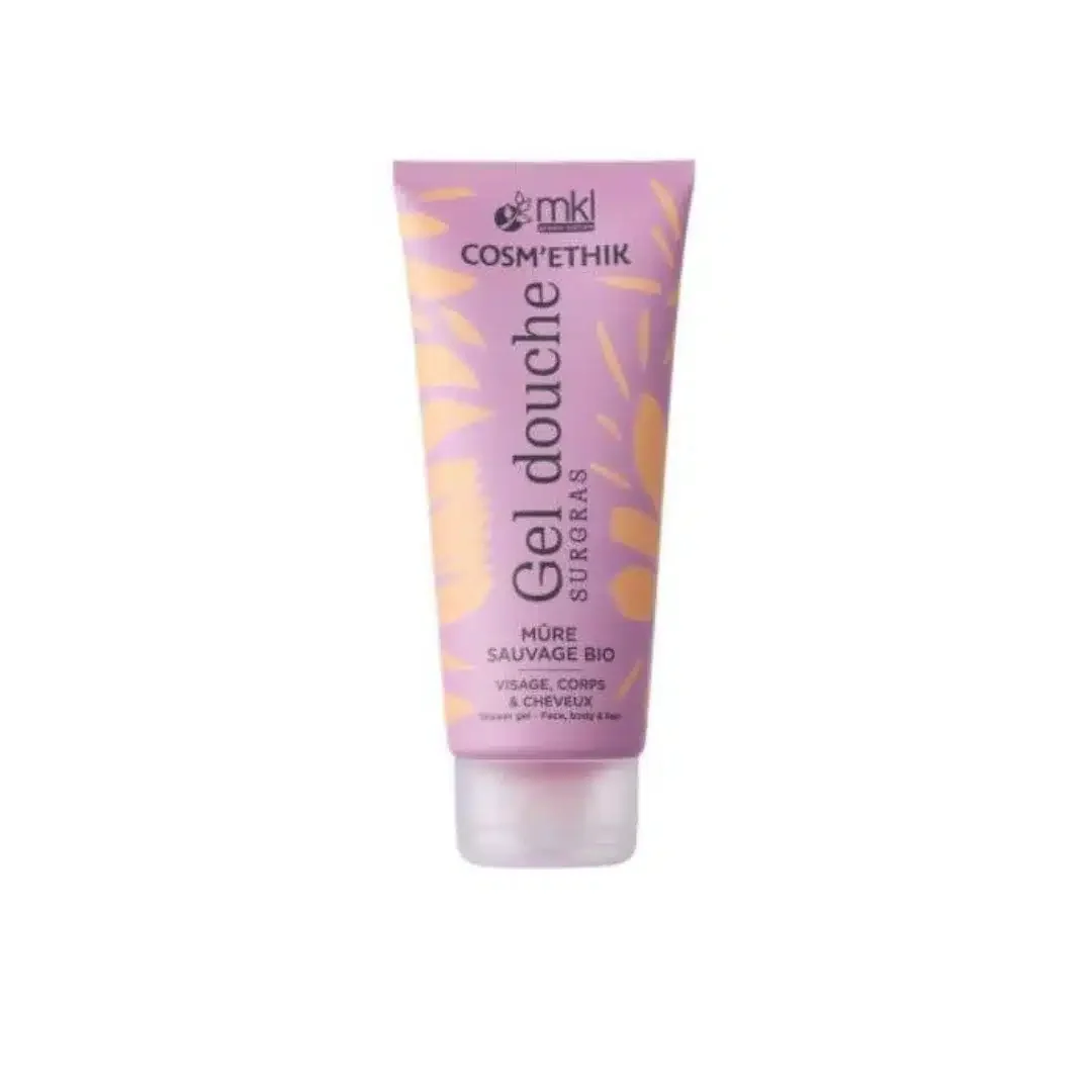 Mkl Cosmethik Gel Douche Mure Sauvage Bio 200ml