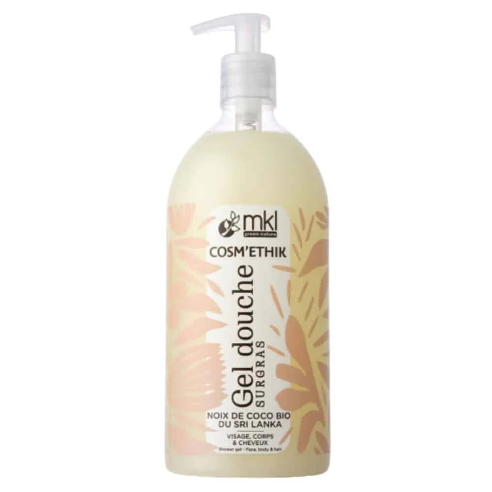 Mkl Cosmethik Gel Douche Noix De Coco Bio 1l