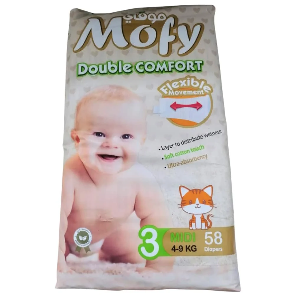 Mofy Double Comfort Couches Bebes N3 Midi 4 9kg 58u