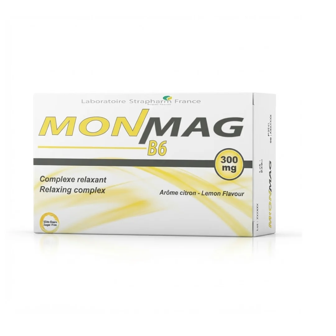 Monmag Citron 300mg 2x15 Comprimes