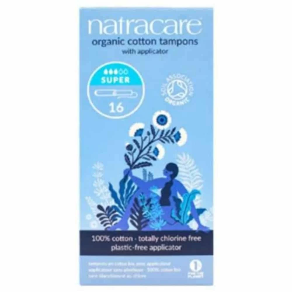 Natracare Tampons Super Avec Applicateur Bio 16u
