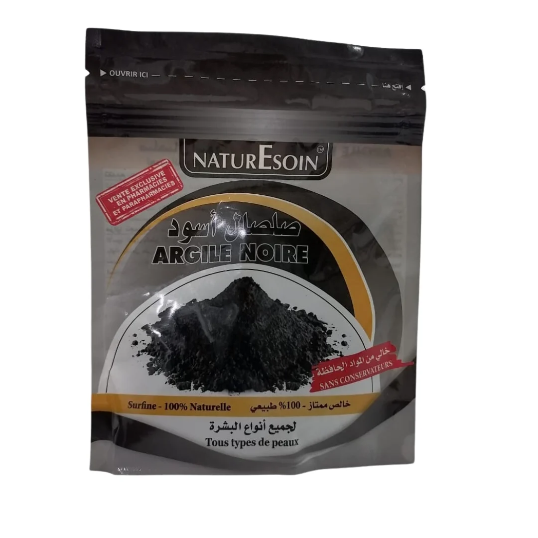 Nature Soin Argile Noir Sachet 100g